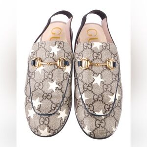 Gucci
Toddler Girls' GG Supreme Horsebit Princetown Shoes